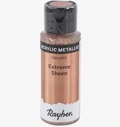 [35014626] Rayher / Peinture acrylique métallique Extreme sheen, Or rose, 59ml