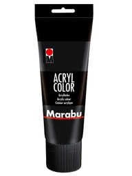 [12010025] Acrylique MARABU, Noir 073, 225 ml