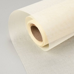[DIY-H133-A11] Toile de lin, largeur 48mm, coloris blanc, au mètre