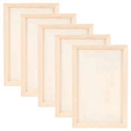 [WOOD-WH0109-07 DIY-WH0162-91B] Cadre en bois/contreplaqué, rectangle, 30x20x0.8cm