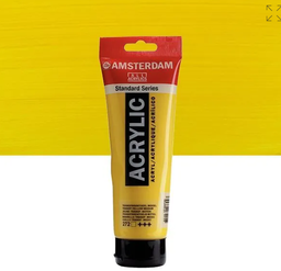 [17122720] Acrylique AMSTERDAM, jaune trans. moyen, 250 ml