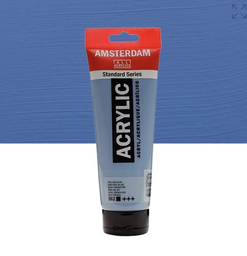 [17125620] Acrylique AMSTERDAM, bleu gris, 250 ml