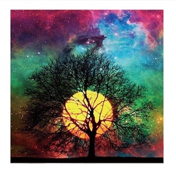 [DIY-C021-27] Kit complet de diamond painting, 30x30cm, arbre de vie