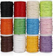 Découpe de fil Coton ciré de diamètre 1.5mm, le mètre