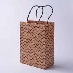 [CARB-E002-S-G03] Sac cadeau en kraft, 21x15x8cm