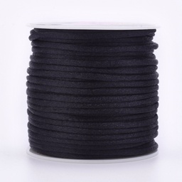 [LW-K001-2mm-900] Queue de rat 100% polyester 2mm, bobine de 23m