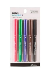 [2006257] Stylo infusible ink pour CRICUT, activé par la chaleur, pointe 0.4mm, paquet de 5