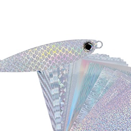 [DIY-WH0349-12] Feuilles de vinyle adhésif holographique imperméable, 20x10cm, unité