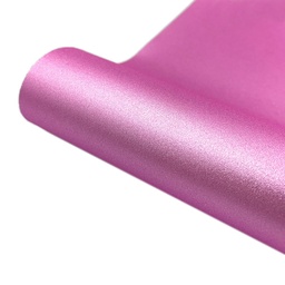 [FABR-PW0001-076A-01] Vinyle auto-adhésif permanent rose pailleté, 30,5x25x0,04 cm