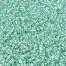 [X-SEED-J020-DB1707] Perles Miyuki delica 11/0 fiole 3gr DB1707 menthe glacée transparent
