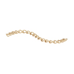 [STAS-E104-42G] Chaîne de sécurité INOX doré, placage ionique, plaqué or 18k, ~50x3mm