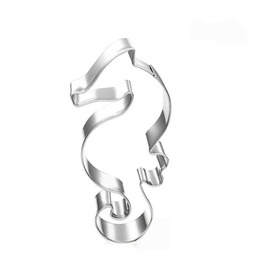 [DIY-E012-07A] Moule emporte-pièce en INOX, hippocampe, 75x35mm, unité