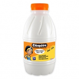 [OTL-214] Colle blanche vinylique CLÉOPÂTRE vinyl'école, pour slime et travaux manuels, 500ml