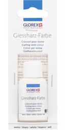 [HRA-057] Colorant résine liquide, Blanc, Glorex, 20ml