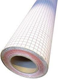 [105021] Papier Polyphane adhésif TRANSPARENT 0,25mm, largeur 120 cm, le mètre