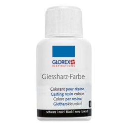 [62101605   HRA-058] Colorant résine liquide, noir, Glorex, 20ml