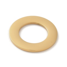 [STAS-K270-35G] Estampe INOX doré, placage ionique, plaqué or 18k, anneau/cercle, 25x1,5mm, diam. int. 15mm, l'unité