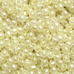 [SBX148] Perles de rocaille taille inf. 3 mm, trou 1 mm, sachet d'env. 30 gr, Jaune nacré