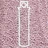 [11-92037-2TB] Perles Miyuki rocaille 11/0 tube d'env. 8,5g matte opaque rose