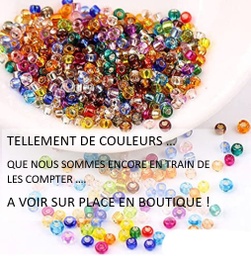 Perles fantaisie avec écarteur, ronde, 3mm, trou 0,5mm