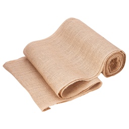 [8614] Ruban toile de jute naturelle largeur 30cm / au mètre