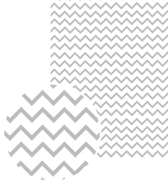 [641002] Feuille gluepatch zigzag 30x40cm