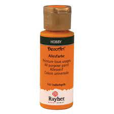 [4006166262098] Rayher / Peinture acrylique matt, jaune indien, 59ml