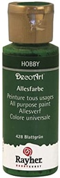 [4006166955792] Rayher / Peinture acrylique matt, vert feuillage, 59ml