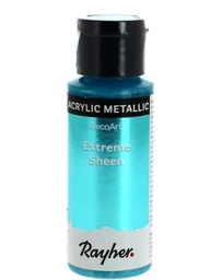 [35014825] Rayher / Peinture acrylique métallique Extreme sheen, aigue marine, 59ml